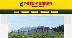 Desktop Screenshot of pneu-forrer.ch